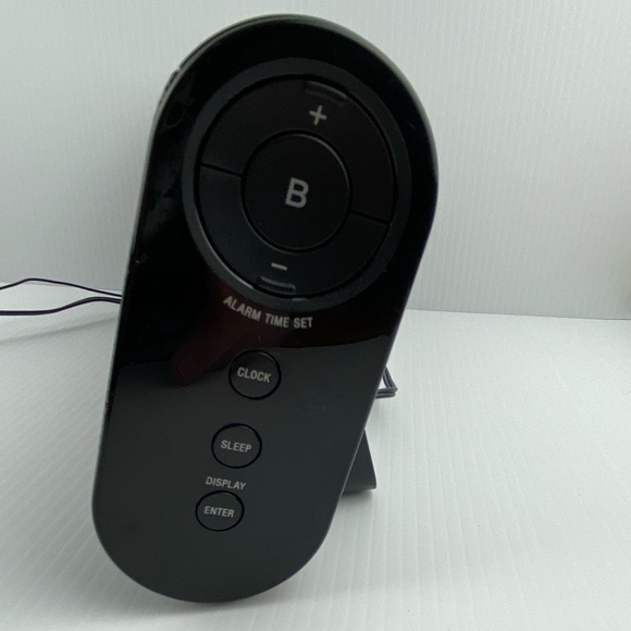 Sony Bluetooth Wireless Alarm Clock Radio Speaker System Black ICF-CS20BT - Picture 6 of 11